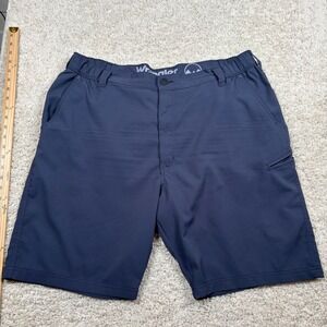 Wrangler Outdoor Series Mens Blue Performance Hiking Shorts Size 40